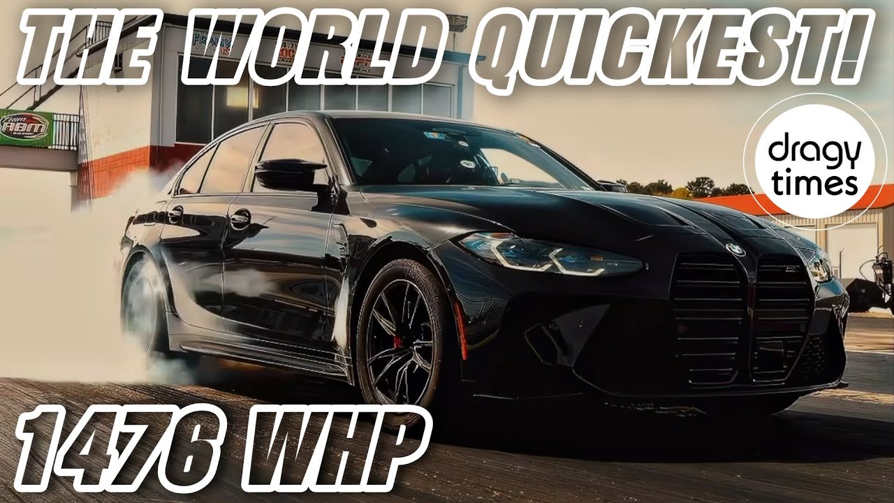 THE WORLD🌍QUICKEST | 1476 WHP BMW M3C G80 X-DRIVE | 1/4 Mile in