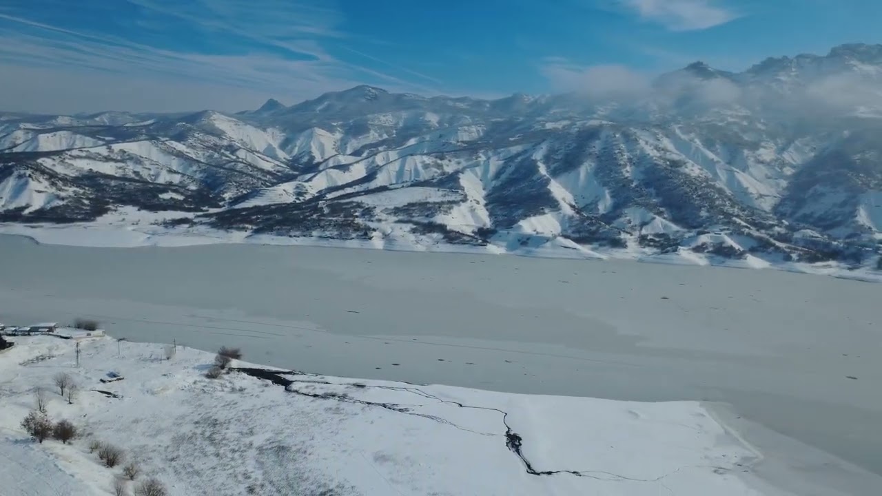 Buz Tutan Munzur Çayında Kış Manzaraları 4K | Tunceli | MUNZUR