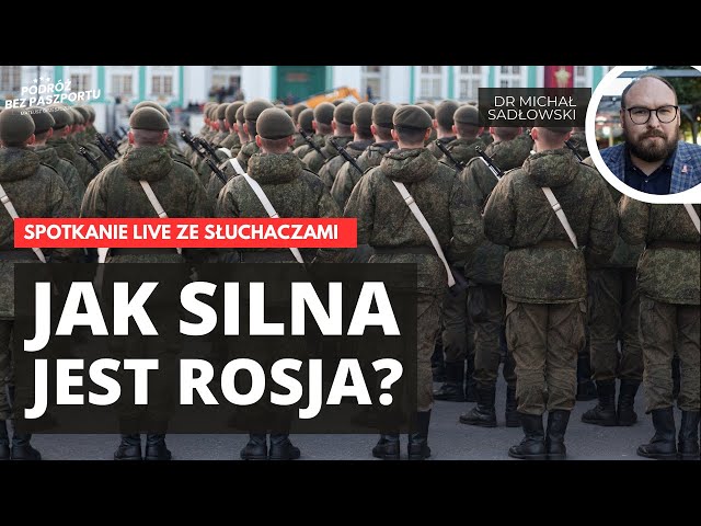 Co czeka Rosję? Starcie militarne z NATO? | Spotkanie NA ŻYWO - dr Michał Sadłowski class=