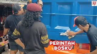 REQUEST BOS MUDA, MELUKIS DI MOBIL NYA 😁👍