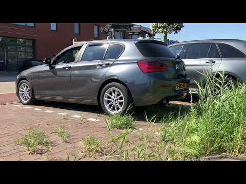 Bmw 118i resonator en einddemper delete