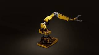 Robot Arm Animation in maya