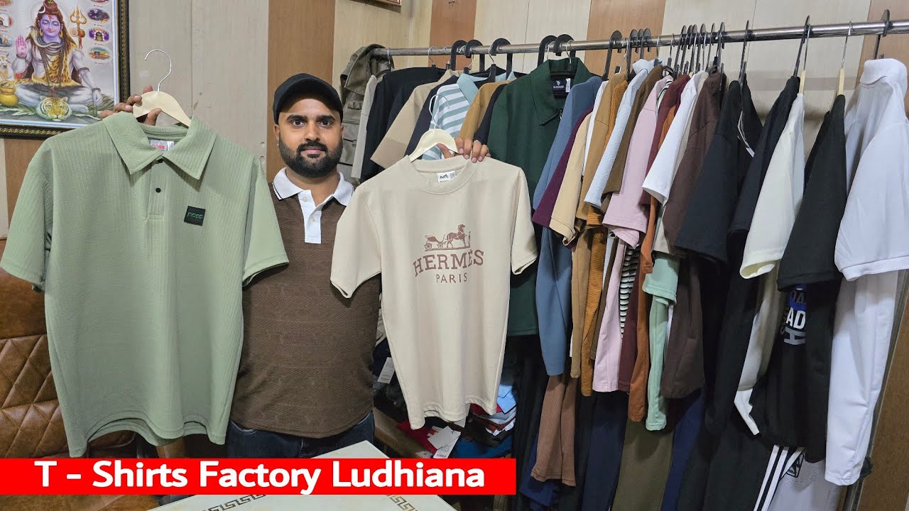 T-Shirts & Lowers Factory in Ludhiana || Kapoor Hosiery || Help Business