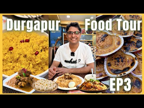 সবথক ফমস Bengali Food+Biryani+Sweets Parban Kohinoor Saha Sweets Durgapur Food Tour EP3