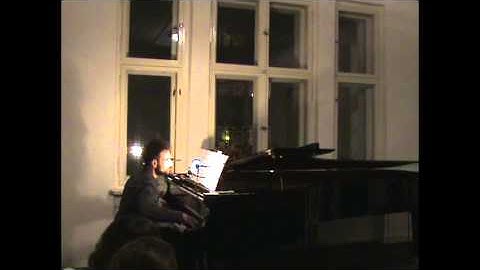 Contrapunctus for piano by Mark Andre - Pavlos Antoniadis (piano)