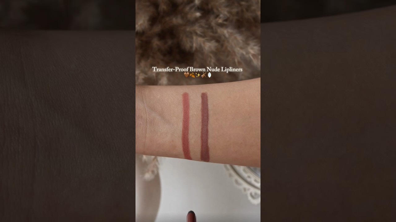 Best Brown & Nude Lipliners for Indian Skin | PAC Colourlock Review