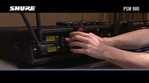 PSM900 - How to Set Up a System with Multiple Transmitters | Shure