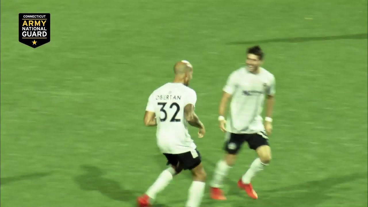 Gabriel Obertan with a Goal vs. Hartford Athletic