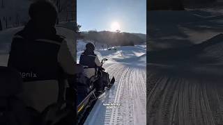 🇰🇷Phoenix Snow Park | Snowmoblie 아이와 함께 스노우모빌 타기