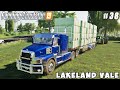 Transporting silage bales, spreading fertilizer & herbicide | Lakeland Vale | FS 19 | Timelapse #38