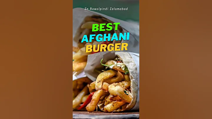 Famous Afghani Burger of Rawalpindi Islamabad #afghaniburger #maliksaad #minivlog #pindi #shorts
