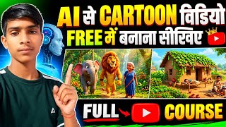 AI से Cartoon बनाना सीखिए (Full Course) | Cartoon Video Kaise Banaye | AI Video Kaise Banaye Free Me