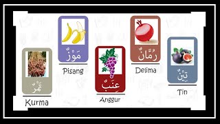 Kosakata bahasa Arab sehari-hari part 53 || Tema nama-nama Buah