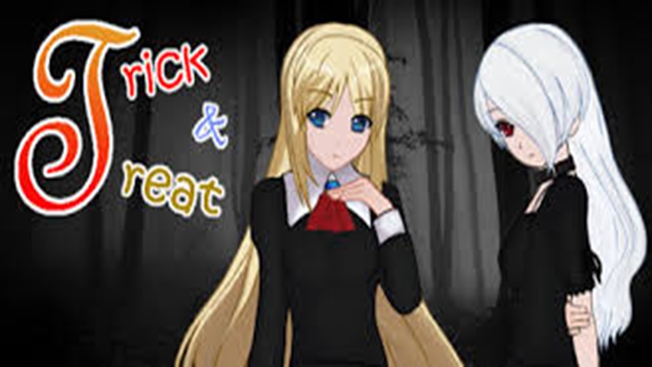 WHATS FOLLOWING US!|Trick and Treat Visual Novel Walkthrough| #1