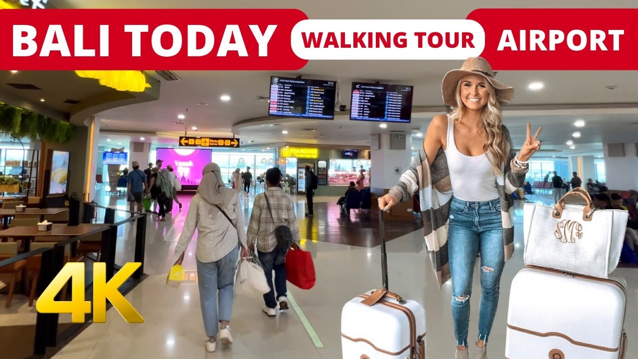 FLY from Bali to JAKARTA INDONESIA 🇮🇩 Ngurah Rai International Airport Domestic Terminal
