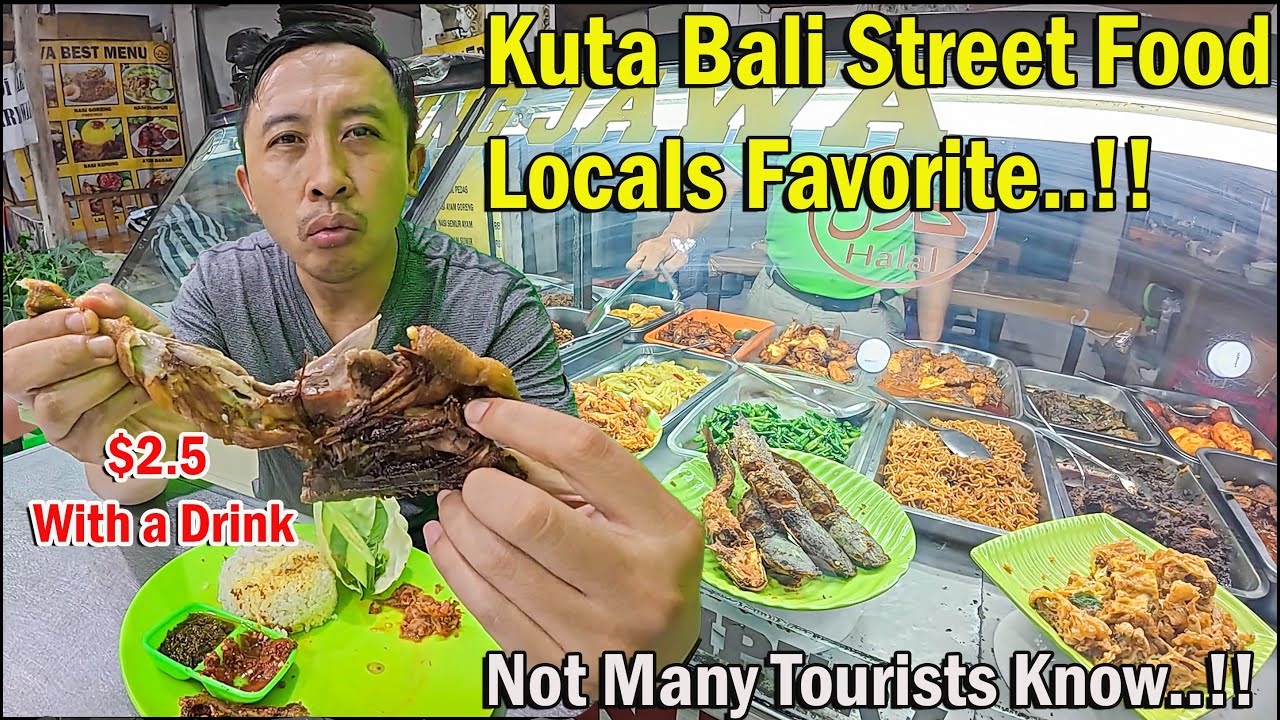 Kuta Bali Street Food, Locals Favorite..!! Not Many Tourists Know..!!