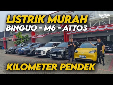 STOK BARU !! MOBIL LISTRIK BEKAS MURAH KILOMETER PENDEK KONDISI MULUS DI REPUBLIK MOBIL KREDIT AMAN