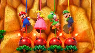 Mario Party: Island Tour – 4-Player Minigame Battle! Mario Vs Peach Vs Yoshi Vs Luigi