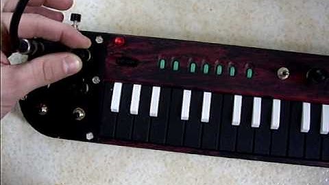 Circuit Bent Casio SA-2 Glitch Extract Synth-Statikstramentz