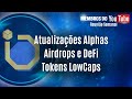 Reunio semanal dos membros youtube e club  alphas airdrops defi estratgias e portfolio