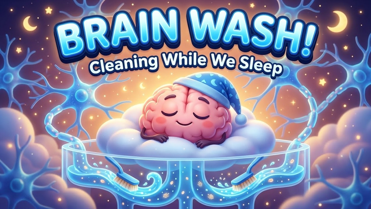 Glymphatic System! 🌙💤 Why We Sleep and Dream | Science Music Video