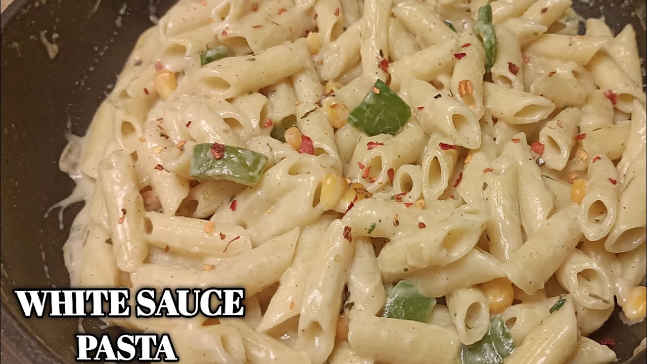 Creamy White Sauce Pasta Recipe | Easy & Delicious Restaurant-Style ...