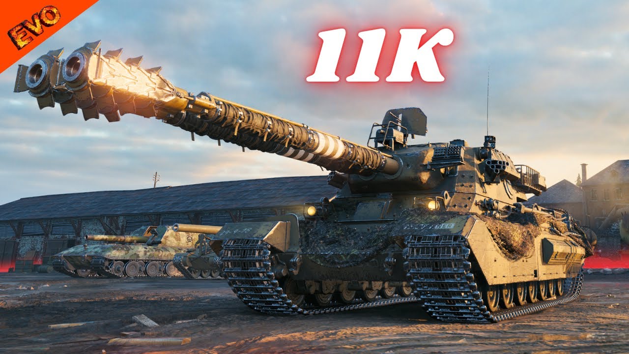 Canopener 11K Damage 8 Kills & Carro 45 t 11K Damage 6 Kills World of Tanks
