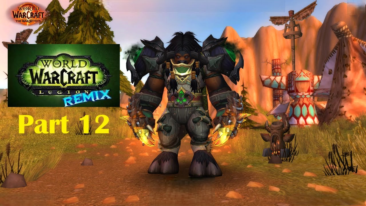 WoW Legion Remix Chill Gameplay - Tauren Druid Endgame - Part 12