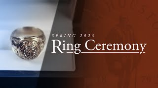 SHSU Spring 2026 Ring Ceremony - Names L - Z
