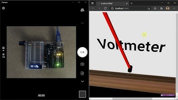 Arduino Potentiometer Data To VPython Voltmeter