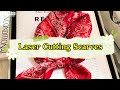 Laser Cutting Scarves🧣✂