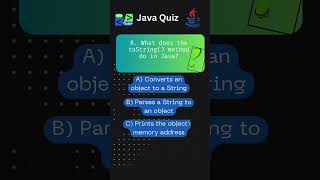 Q08|Java Quiz: Test Your Knowledge with These Java Programming Questions!