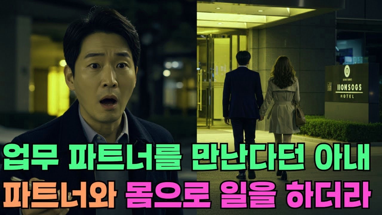 아내가 호텔에서 남자와 나왔다, 그날 밤 남편은 복수의 버튼을 눌렀는데