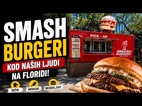 Koliko kosta Smash Burger kod nasih ljudi u Americi? / Roof top restoran 