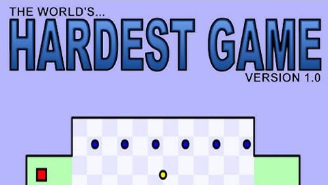 Coding the worlds hardest game in scratch but infinitely better
