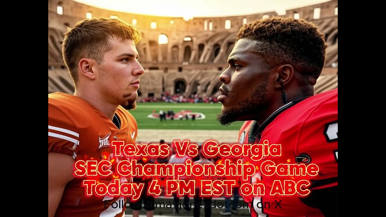 Texas Vs Georgia in the SEC Championship game