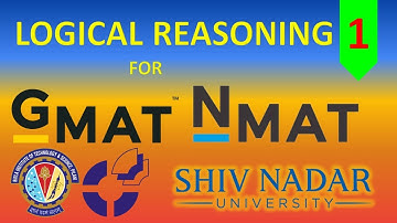 LOGICAL REASONING | BITSAT/SNUSAT/IPMAT/NMAT/CMAT/GMAT | PYQs with Solution | Mental Ability | Ep 1