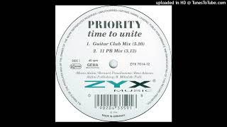 Priority - Time To Unite (Guitar Club Mix) Resimi