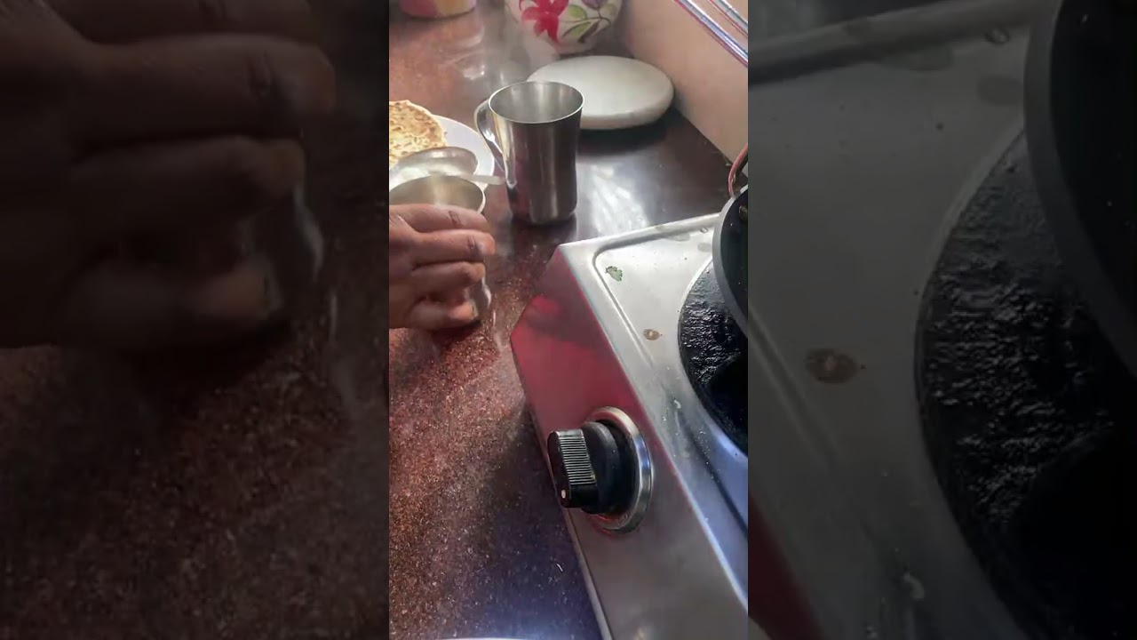 Ruby's kitchen. Live aaloo prantha 😋😋😋