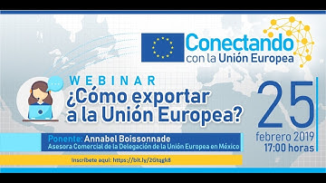 ¿Cómo exportar a la Unión Europea?