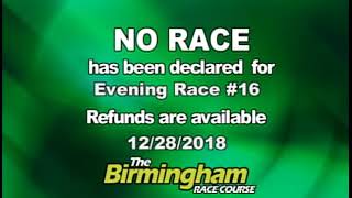 12/28/18 Evening Race #16