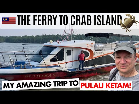 Emotional Ferry Trip to Crab Island (Pulau Ketam).  My Amazing Journey of Discovery!