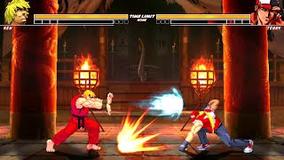 Ken VS Terry Intense Battle