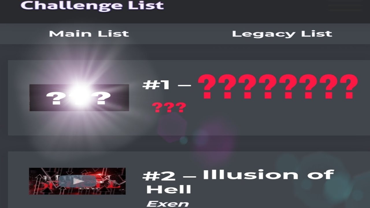 NEW TOP 1 CHALLENGE IN GEOMETRY DASH!!!!! - YouTube