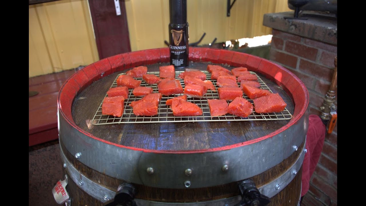 Using the Wine Barrel Smoker YouTube