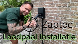Zaptec Go 3 Fase Krachtgroep Elektricien Amsterdam Elektrisch Rijden Verduurzamen