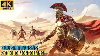 Can 300 Sparta Defeat 200,000 Mongolians - UEBS 2