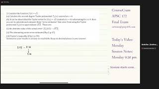 172 Final Part 1-2