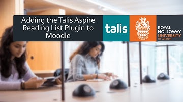 Adding the Talis Aspire Reading List Plugin to Moodle