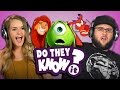 Do Adults Know Celebrity Voices in Disney/Pixar Movies? (REACT: Do They Know It?)